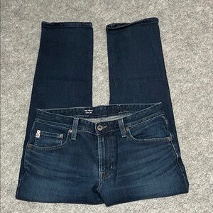 Women’s AG Adriano Goldschmied The Tellis Dark Blue Jeans